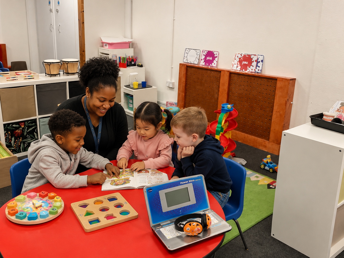 Kinder Kidz nursery staff and families